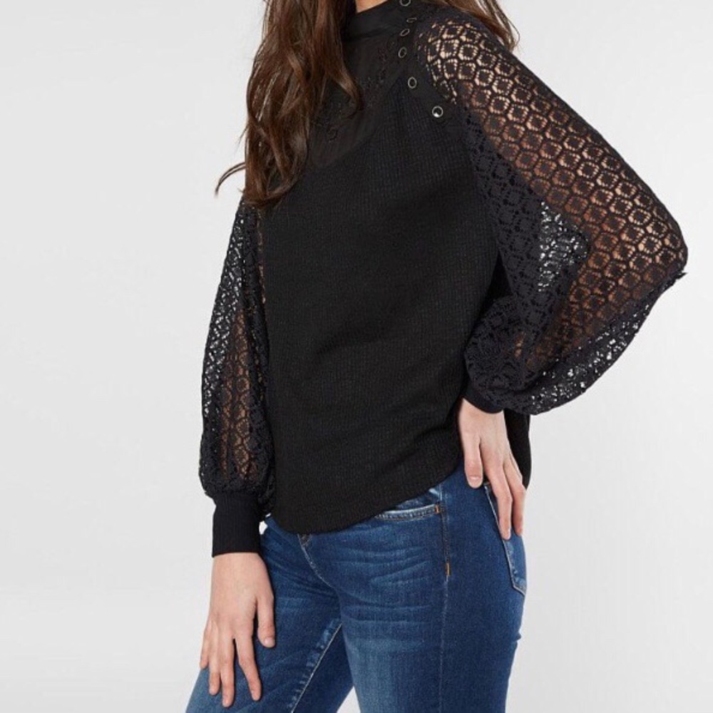 Long sleeve blouse